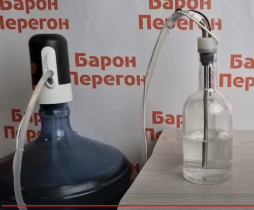 Устройство полуавтоматического розлива жидкости по бутылкам фото 5