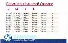 Параметры Ёмкостей Sansone