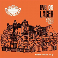 Пивные дрожжи Beervingem для светлого пива "Lager BVG-05", 10 г