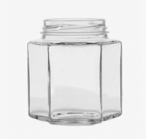 Стеклобанку 0.360 л.ТВИСТ (66) Шестигранник