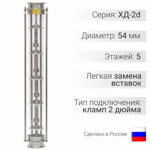 Колпачковая колонна ХД-2d-500
