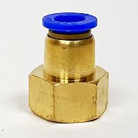 .Быстросъёмный переходник 1/2 внутренняя резьба - 12 мм, латунный 