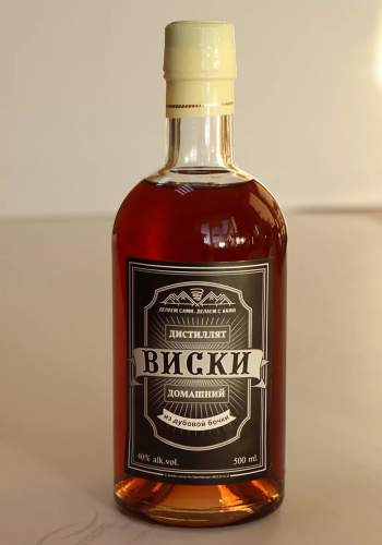 Этикетка на бутылку Виски фото 2